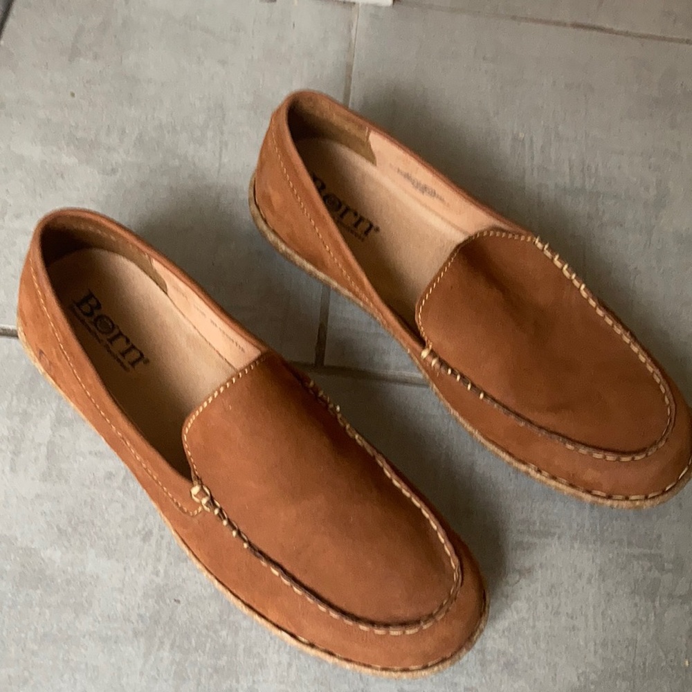 BORN Naldo Tan Nubuck Size 11